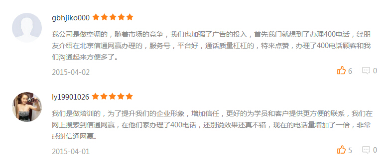 信通網(wǎng)贏口碑