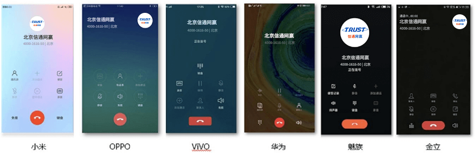 號碼顯示公司名稱